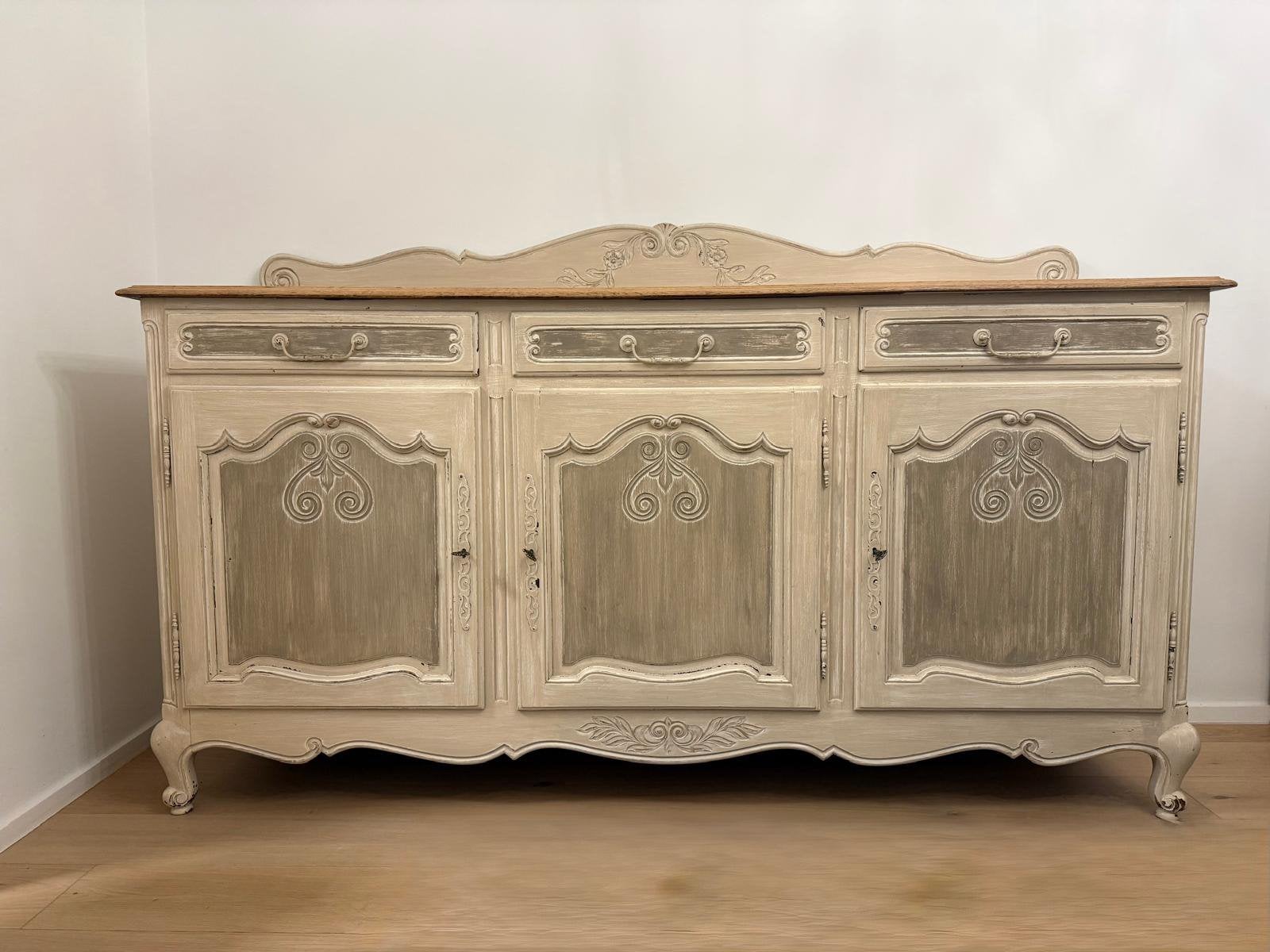 Magnifique dresse ancienne, Maison & Meubles, Avec tiroir(s), 200 cm ou plus, Enlèvement, Utilisé