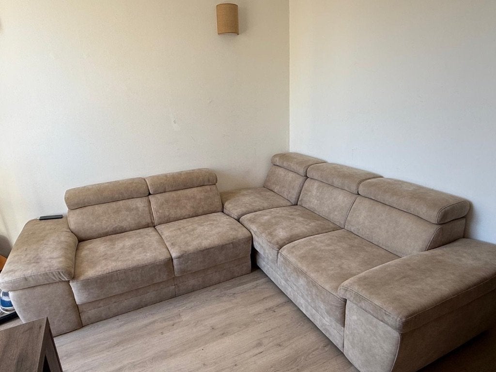 Modern L-shaped corner sofa in very good condition, Enlèvement ou Envoi