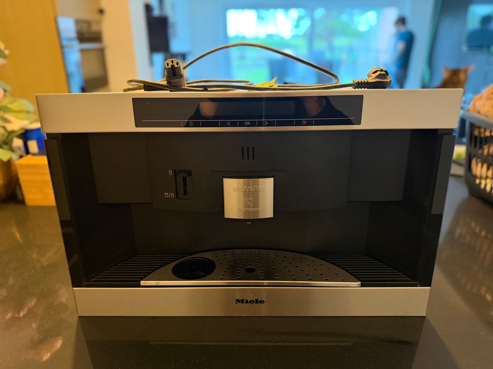 Miele Inbouw Koffiemachine / Espresso Machine – Nespresso, Electroménager, Cafetières, Comme neuf, Cafetière, Enlèvement