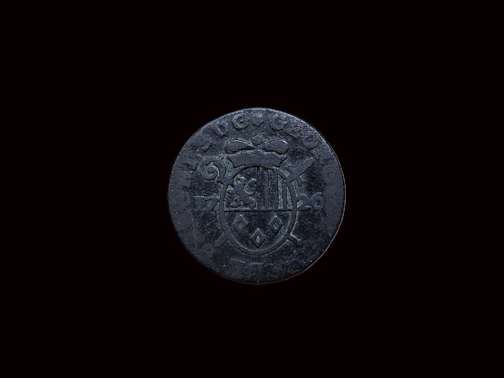 Liard 1726 Georges Louis De Berghes- Principauté de Liège, Enlèvement ou Envoi, Autre