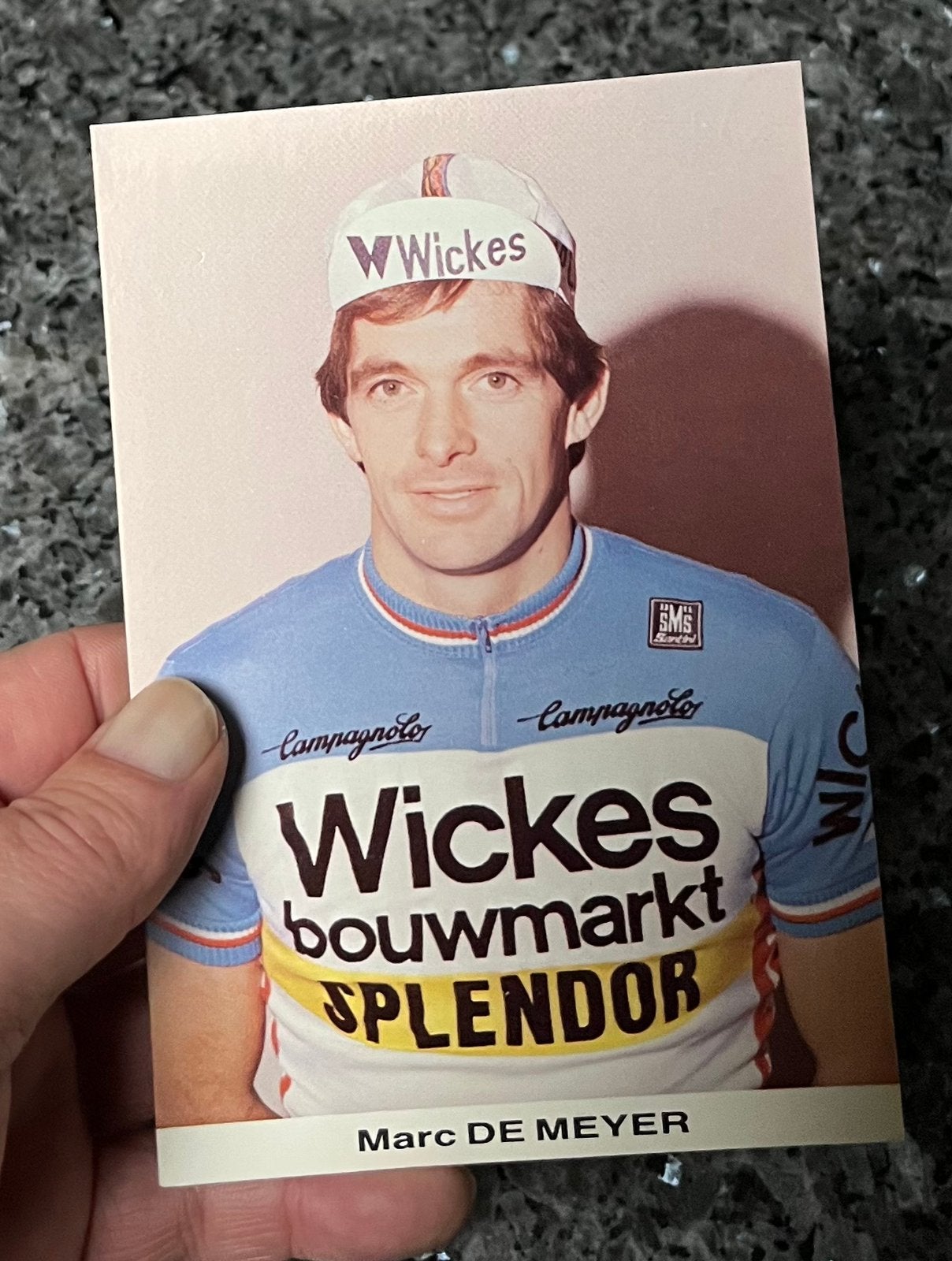 Le cycliste Marc De Meyer, Enlèvement, Comme neuf