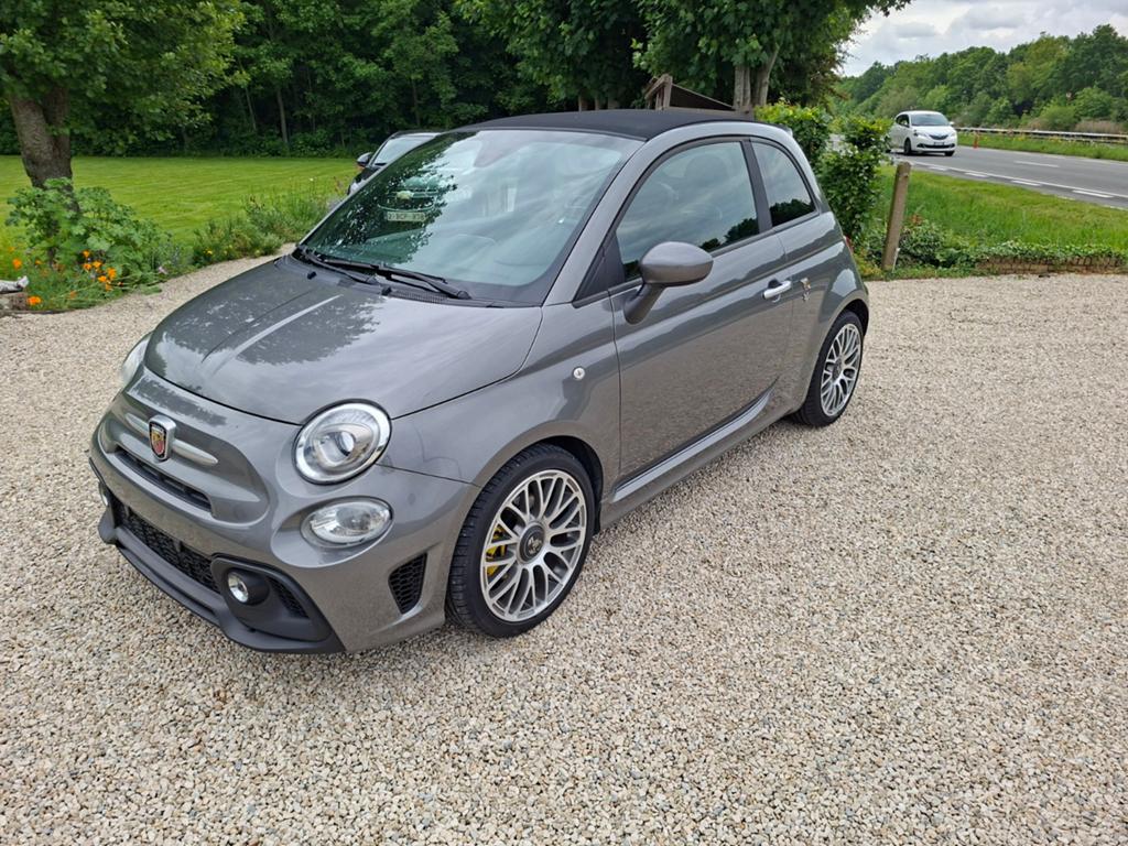 Abarth 595C 145PK Cabrio | 1e Eigenaar | 73.000 km | 12m Gar, Auto's, Abarth, Particulier, ABS, Airbags, Airconditioning, Alarm