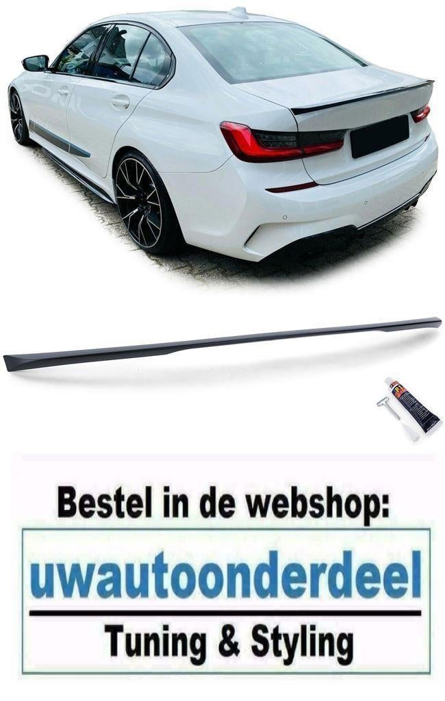 Kofferklep Spoiler Achterklep Mat Zwart Voor Bmw 3 Serie G20, Auto diversen, Tuning en Styling, Verzenden