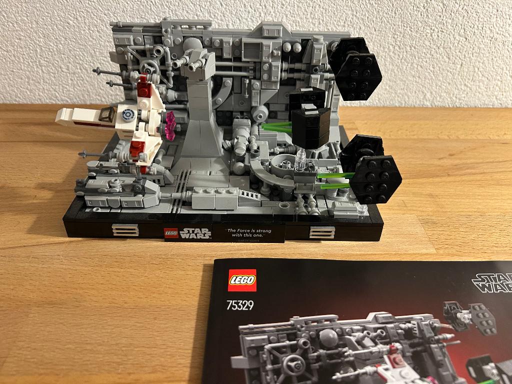 Lego Star Wars 75329 - Death Star Trench Run Diorama, Star Wars, Lego, Compleet, Ophalen of Verzenden