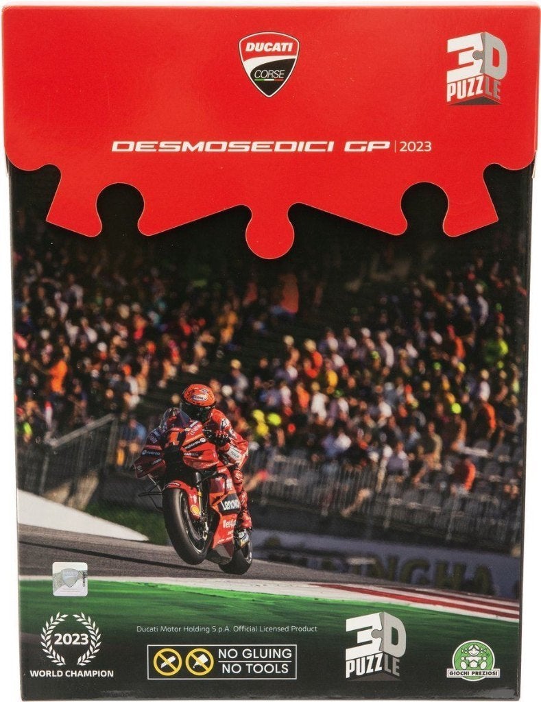 Francesco Bagnaia Ducati Desmosedici 3D Puzzle 2023 1:7, Hobby & Loisirs créatifs, Modélisme | Voitures & Véhicules, Neuf, Autres marques