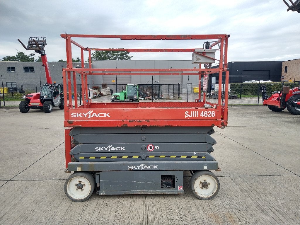Schaarhoogwerker Skyjack SJ III 4626 (663), Enlèvement