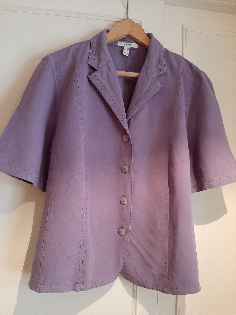 Chemise veste   T: 48    Mayerline, Kleding | Dames, Grote Maten, Mayerline, Overige kleuren, Blouse of Tuniek, Ophalen of Verzenden
