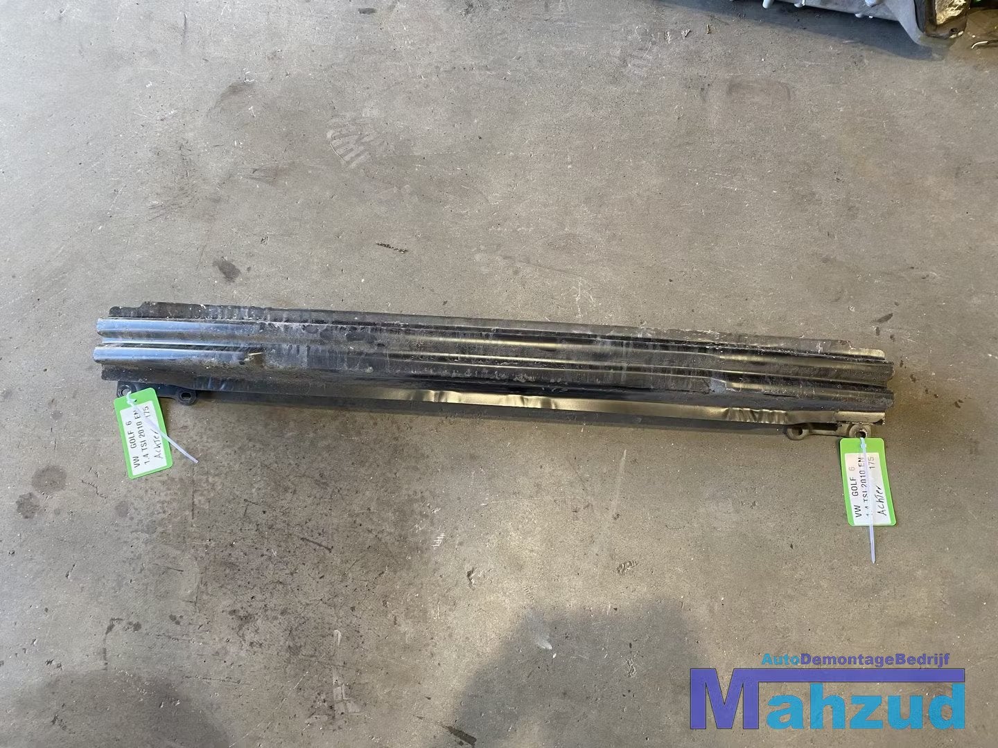 VW GOLF 6 Hatchbalk achter bumperbalk stootbalk 2009-2012, Gebruikt, Volkswagen, Volkswagen AG, Vw@volkswagen.de