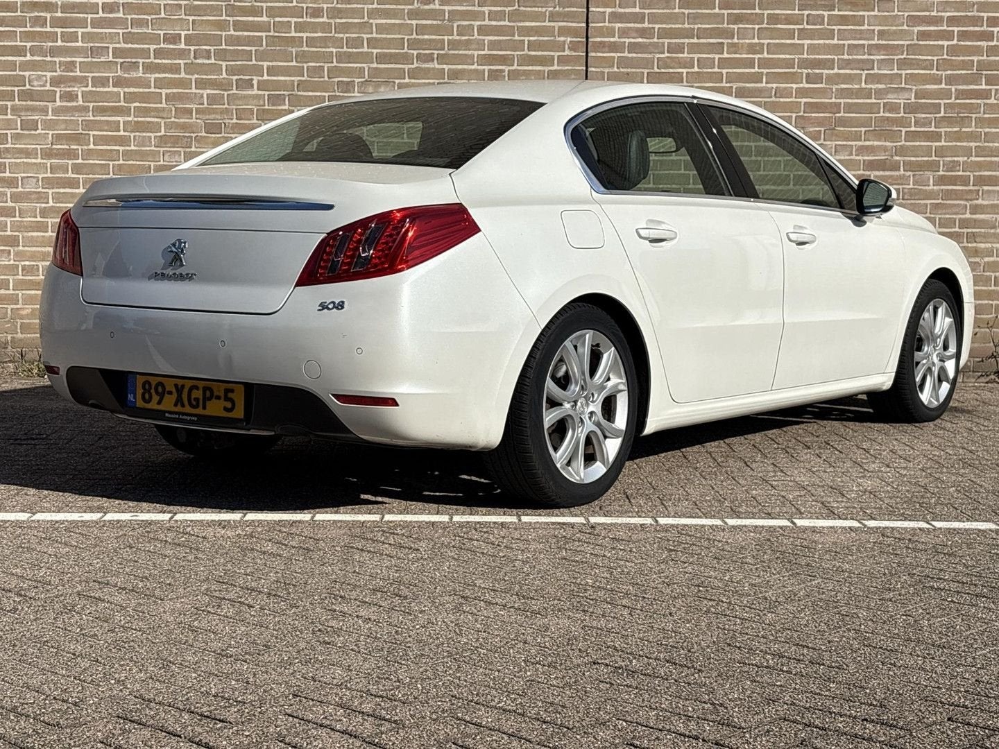Peugeot 508 2.0 HDi Blue Lease Premium Hybrid4 | HUD | Leder, Autos, Achat, Entreprise, Hybride Électrique/Diesel, Berline