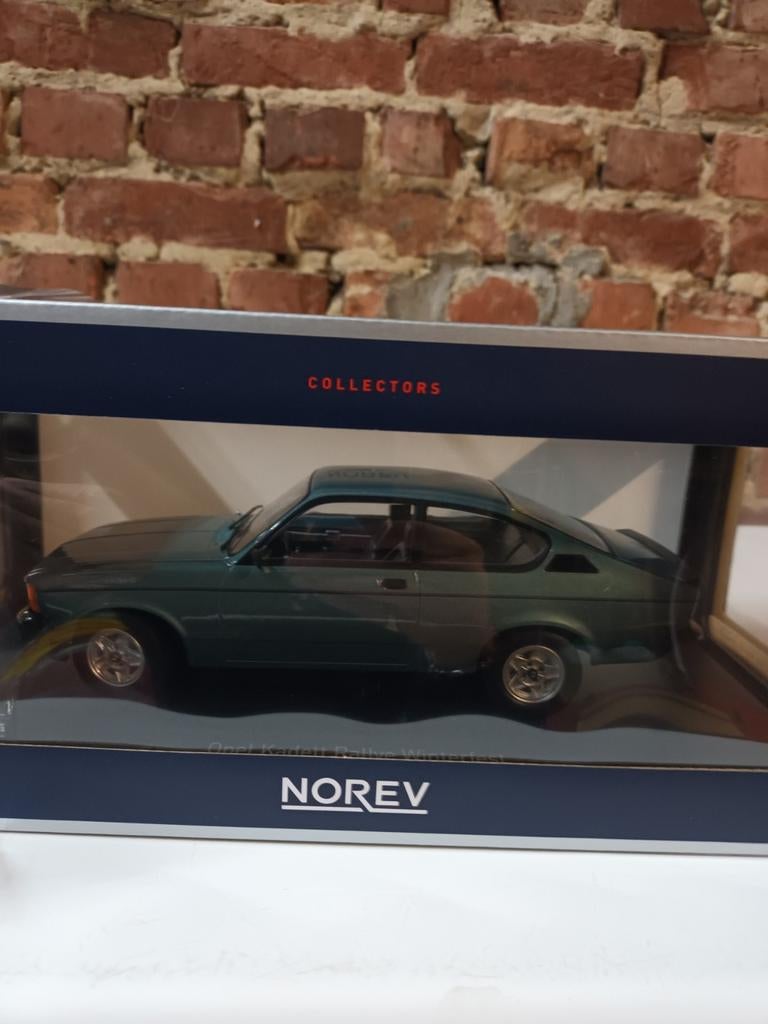 Opel kadett c ralley, norev,1/18., Hobby en Vrije tijd, Ophalen of Verzenden, Norev