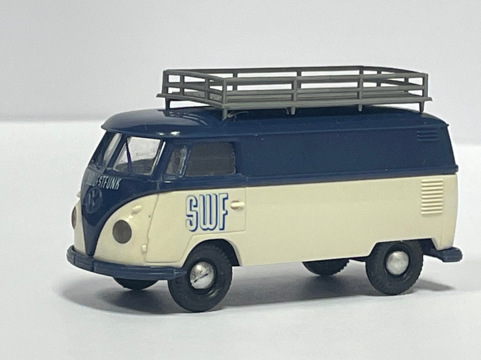 Brekina VW T1 SWF 1/87, Ophalen of Verzenden, Zo goed als nieuw, Bus of Vrachtwagen, Brekina