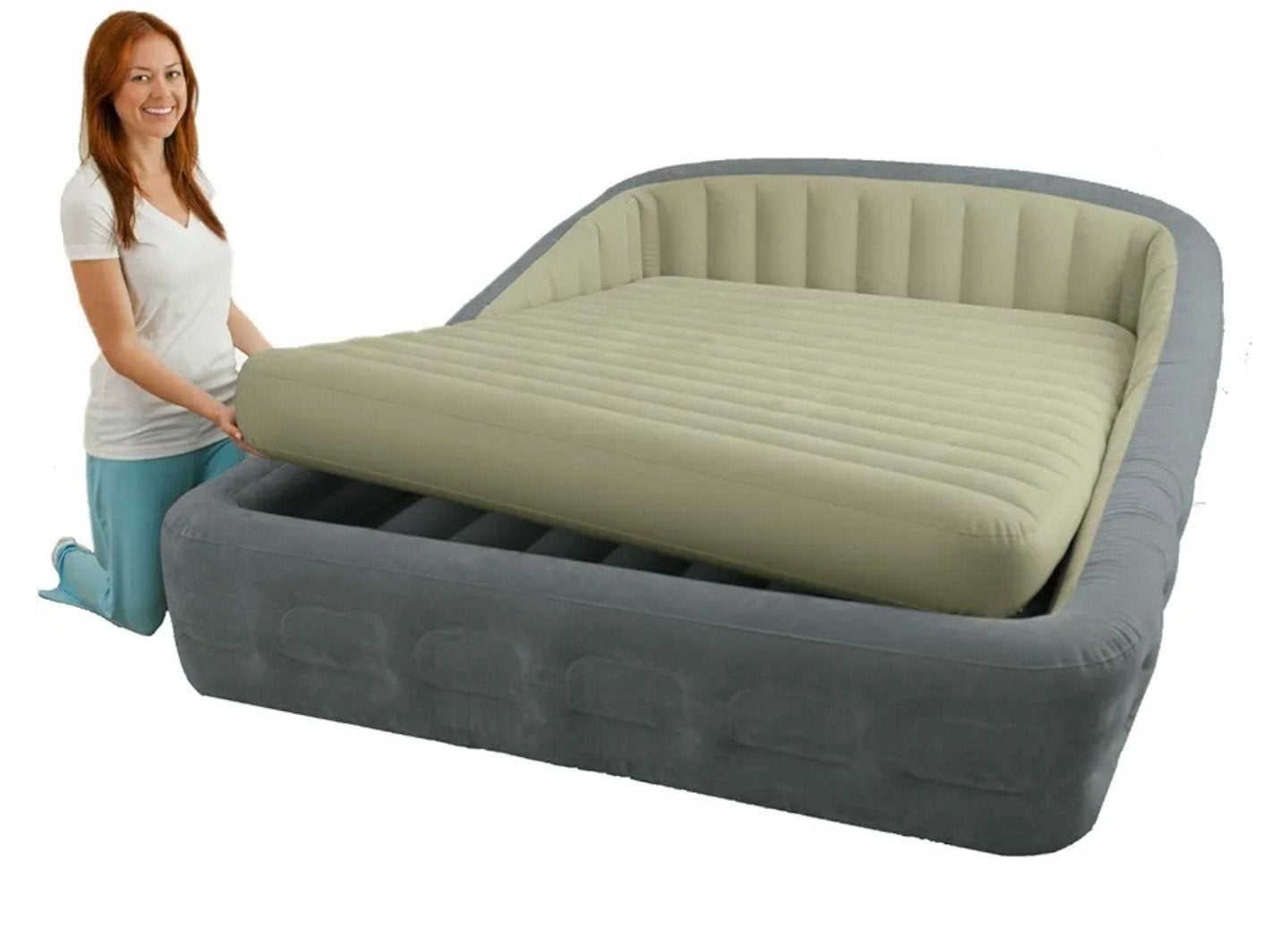 INTEX Airbed, opblaasbaar bed. 2 person, Ophalen
