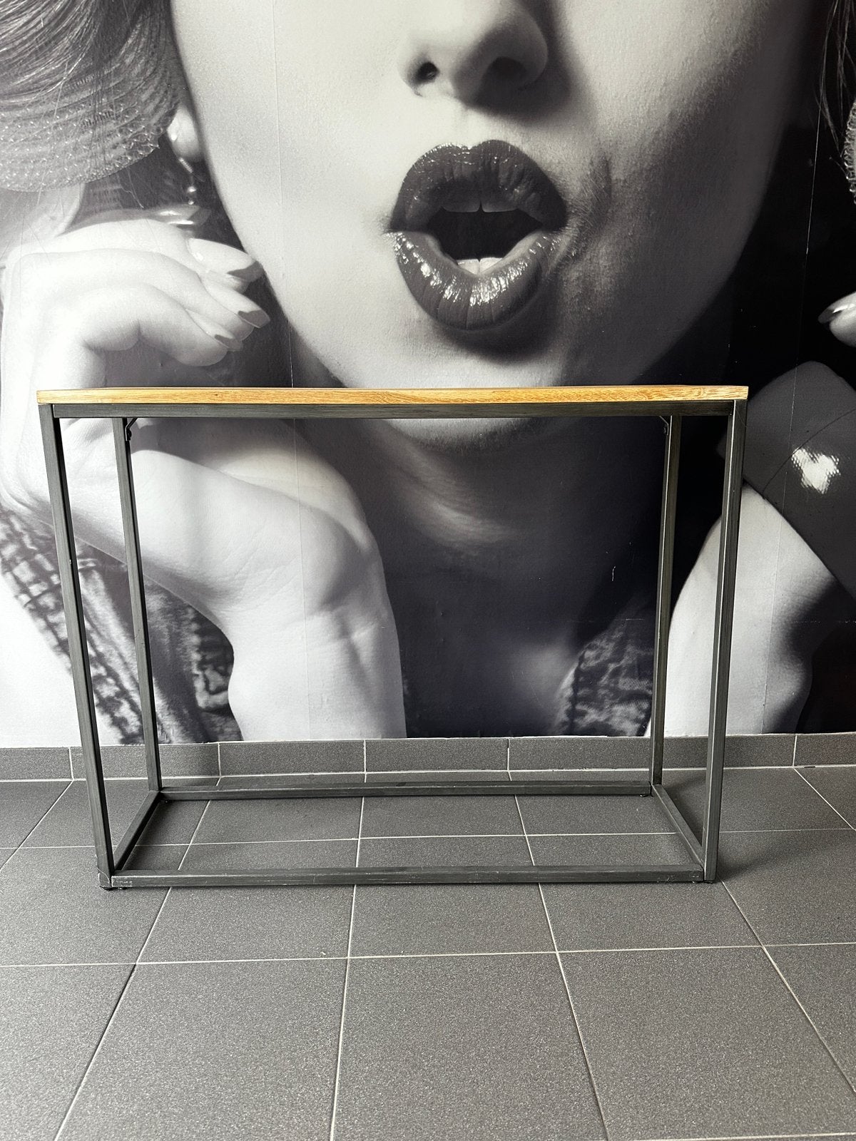 Haltafel, Gebruikt, 100 tot 150 cm, Industrieel, Ophalen