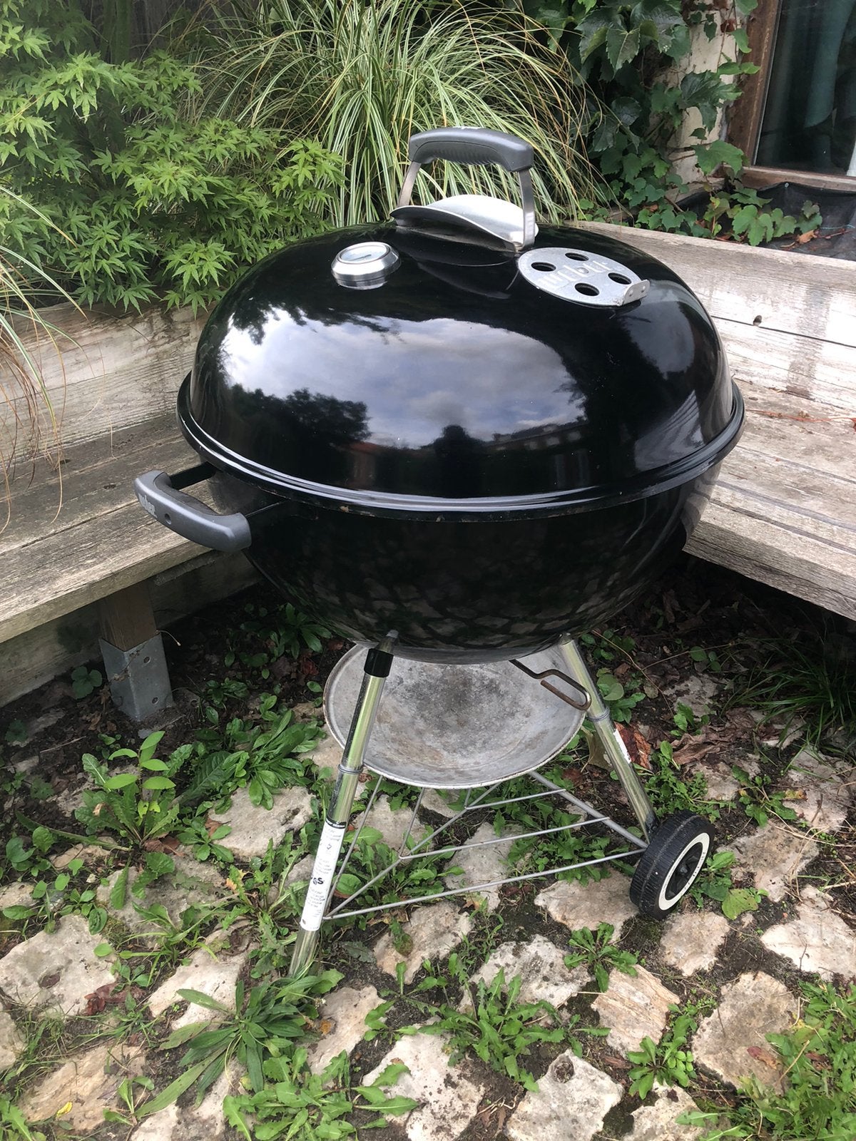Weber One Touch Original 57 BBQ, Ophalen, Gebruikt, Met accessoires
