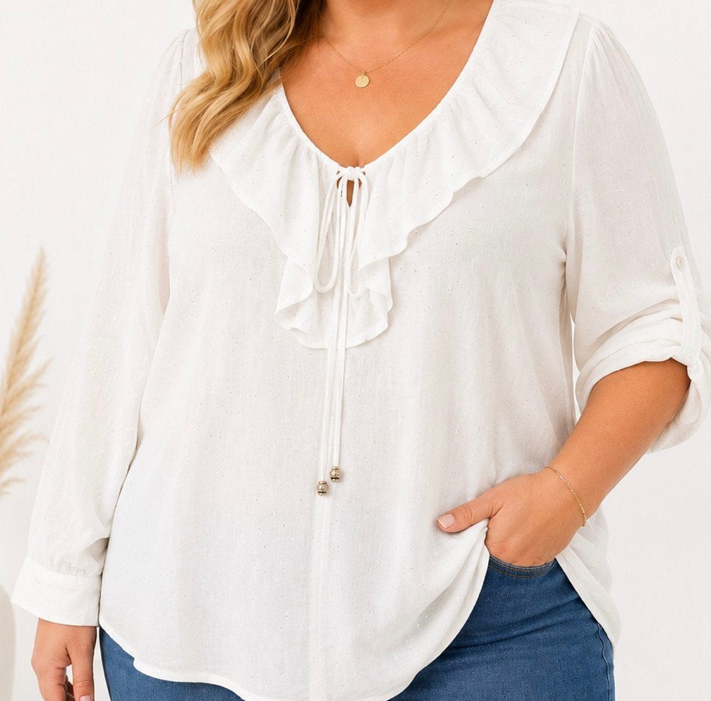 Chemisier Grande Taille – Viscose Doux & Féminin – Neuf, Kleding | Dames, Ophalen of Verzenden, Nieuw