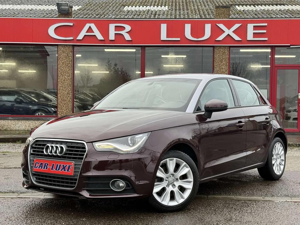 Audi A1 Sportback 1.4 TFSI 14OCV S-TRONIC GPS CUIR XENON, Auto's, Audi, Automaat, 4 cilinders, Bruin, Leder