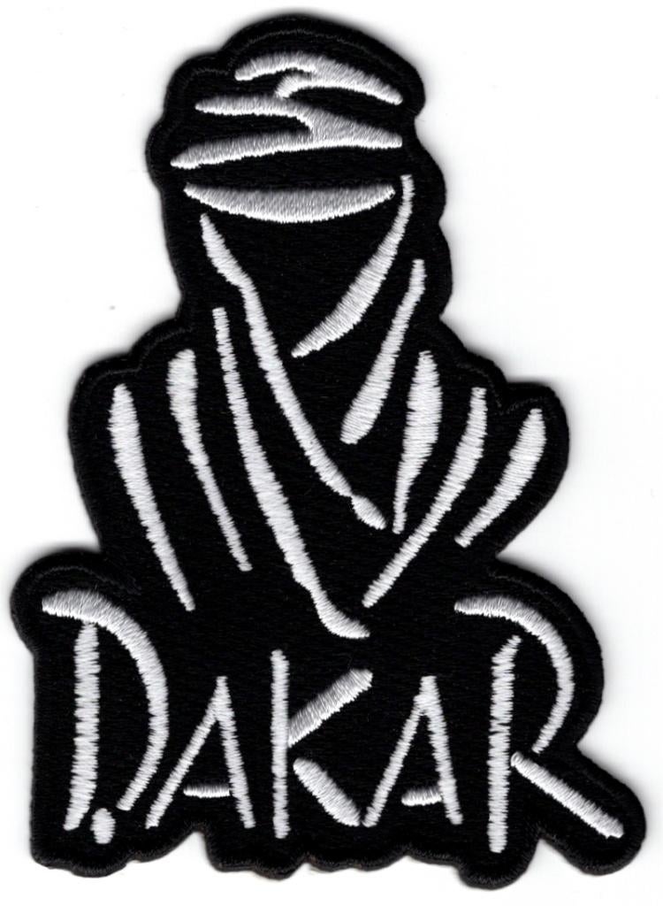 Dakar stoffen opstrijk patch embleem #4, Motos, Accessoires | Autocollants, Envoi