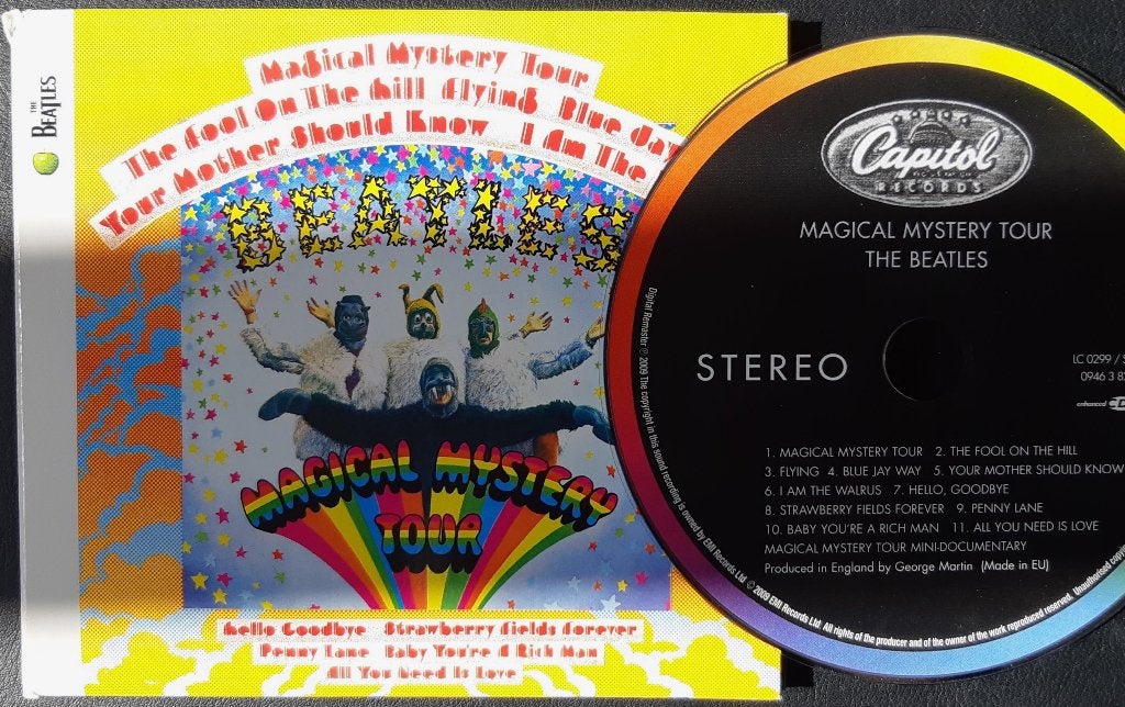 BEATLES - Magical Mystery Tour (CD ; remaster 2009), CD & DVD, Enlèvement ou Envoi, Comme neuf, Digipak, Rock classique