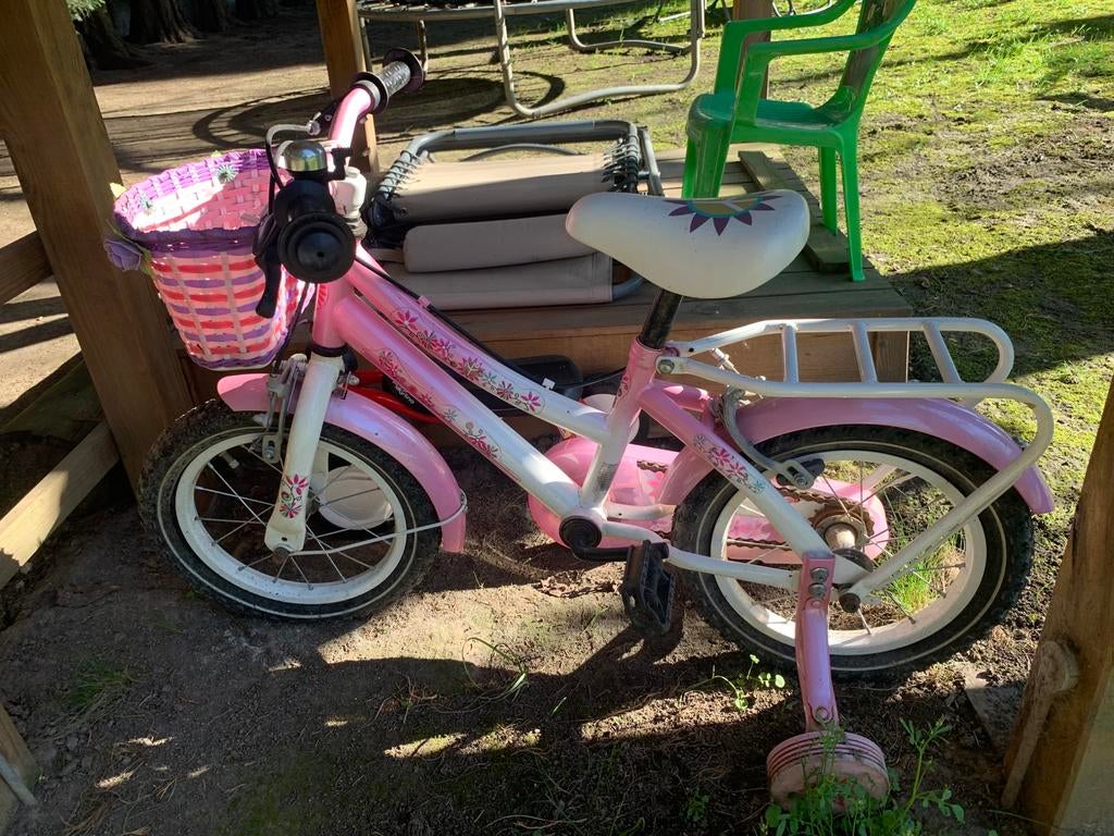 Velo enfant rose Rapunzel 3-6 ans, Vélos & Vélomoteurs, Vélos | Vélos pour enfant, Comme neuf, Enlèvement