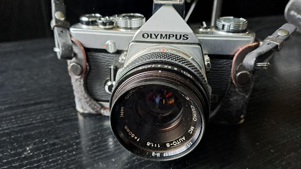 Fototoestel Olympus OM-1, Audio, Tv en Foto, Fotocamera's Analoog, Ophalen, Olympus