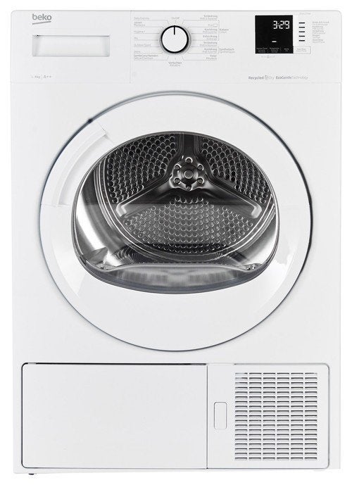 Sécheuse à pompe à chaleur Beko DS9412TAW — 9 kg, Electroménager, 85 à 90 cm, Chargeur frontal, Enlèvement, À condensation