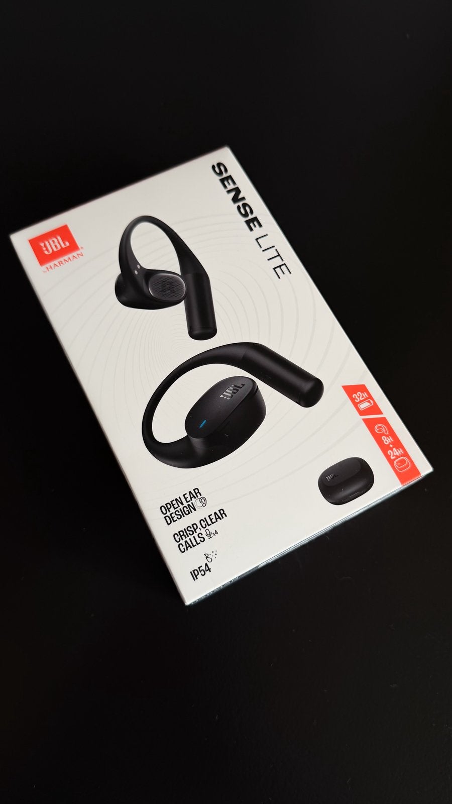 JBL Sense Lite Open Ear – Noir – Neufs, jamais utilisés, Détection de port, Comme neuf, Noir, Enlèvement