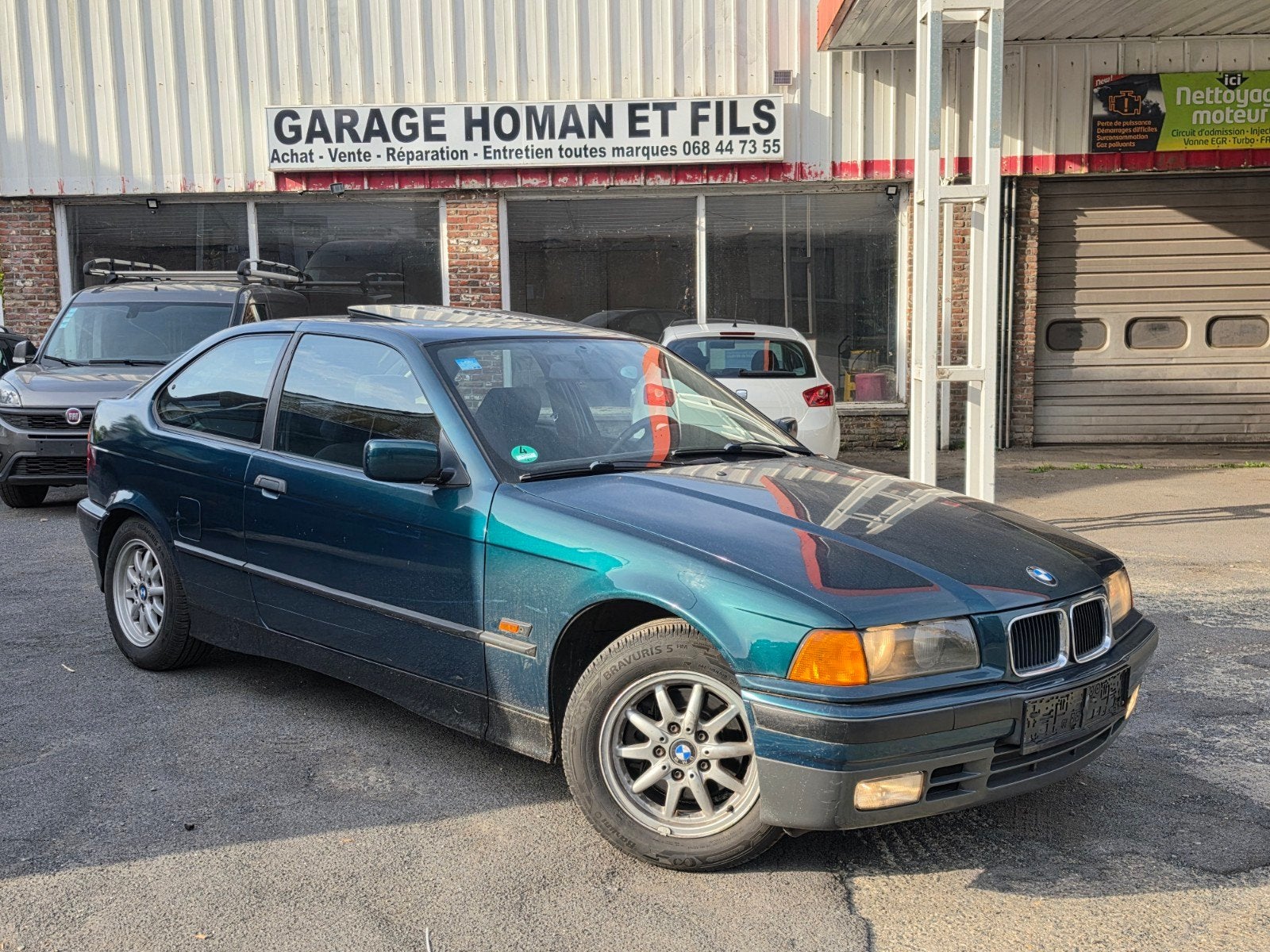 BMW E36, 316i 3 Reeks Compact (Oldtimer) MET KVV, foto 3