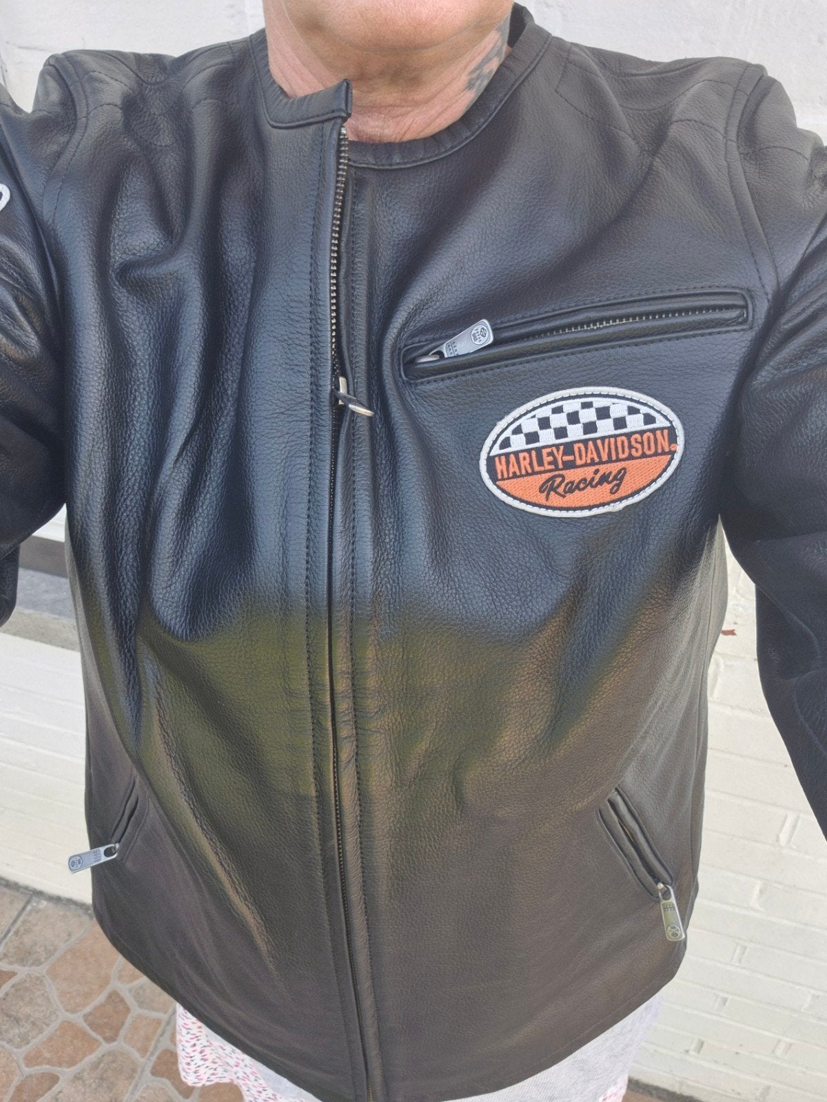 Veste cuir +casque jet scorpion exo +blouson moto, Motos, Vêtements | Vêtements de moto, Enlèvement