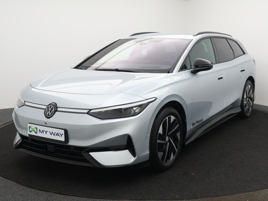 Volkswagen ID.7 Tourer ID.7 Tourer 77 kWh Pro Business Premi, Auto's, Volkswagen, Automaat, Overige modellen, Elektrisch, Zilver of Grijs