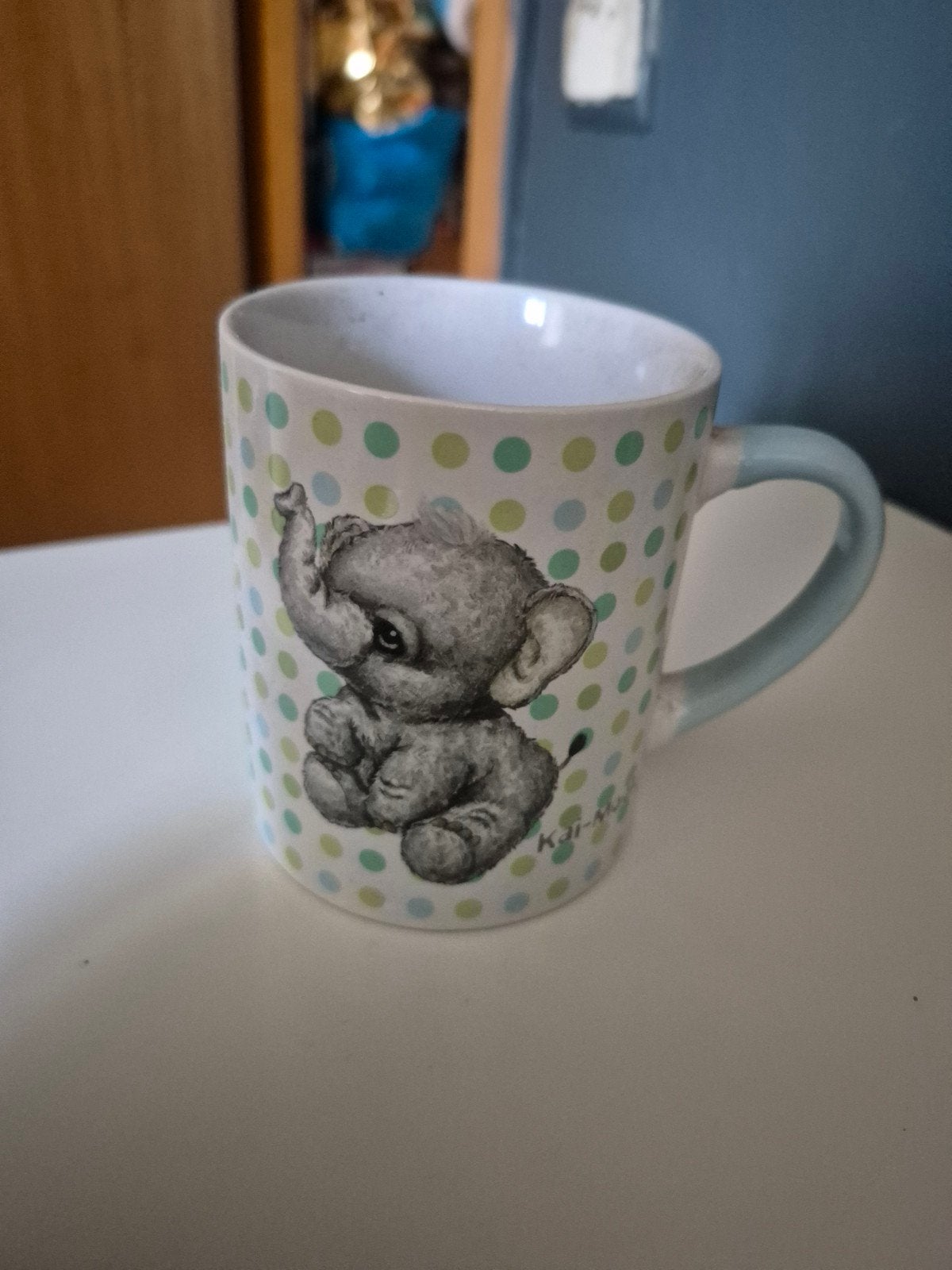 kai mook goede staat mok, Huis en Inrichting, Keuken | Servies, Ophalen of Verzenden, Mok