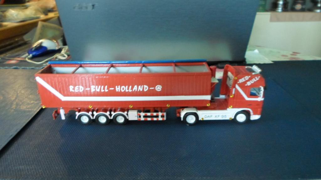 vrachtwagen daf schaal 1:50, Hobby en Vrije tijd, Modelauto's | 1:50, Ophalen, Zo goed als nieuw, Bus of Vrachtwagen, Tekno