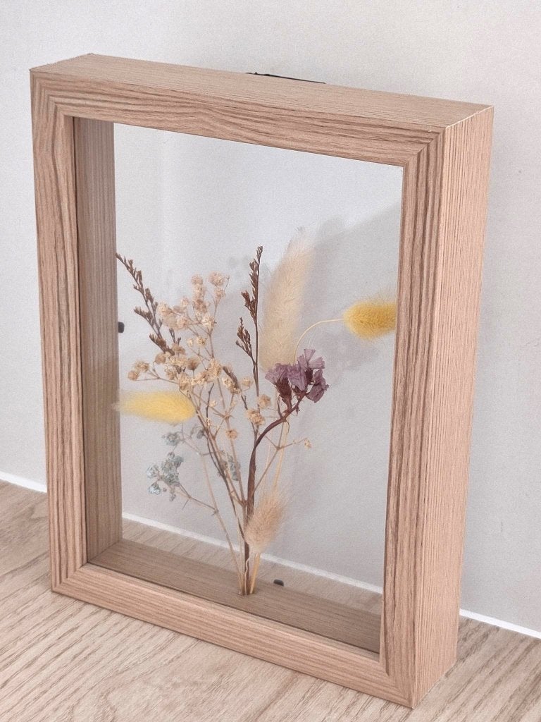 Kader droogbloemen, Ophalen of Verzenden, Gebruikt