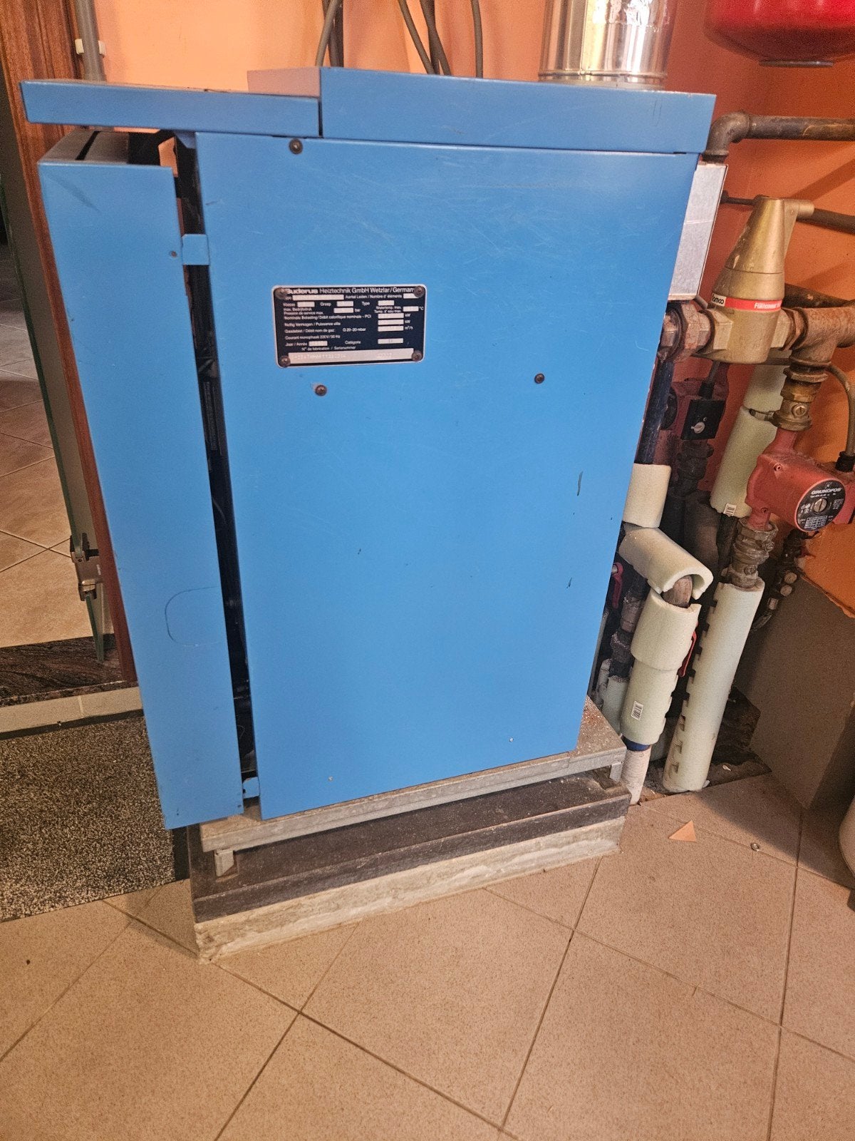 brander buderus G224 35kw nu nog in dienst, Bricolage & Construction, Enlèvement