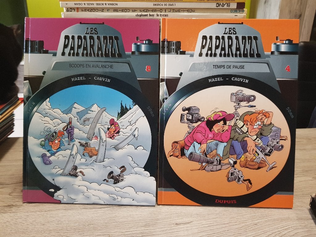 av 2 bd les paparazzi en 1er edit pour 3.00 eur, Meerdere stripboeken, Ophalen of Verzenden, Zo goed als nieuw