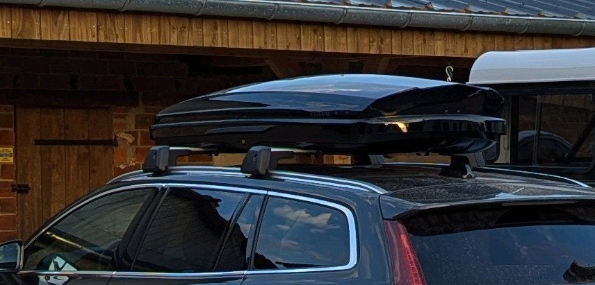 Thule Dynamic 800 (Volvo editie) dakkoffer, Ophalen, Gebruikt