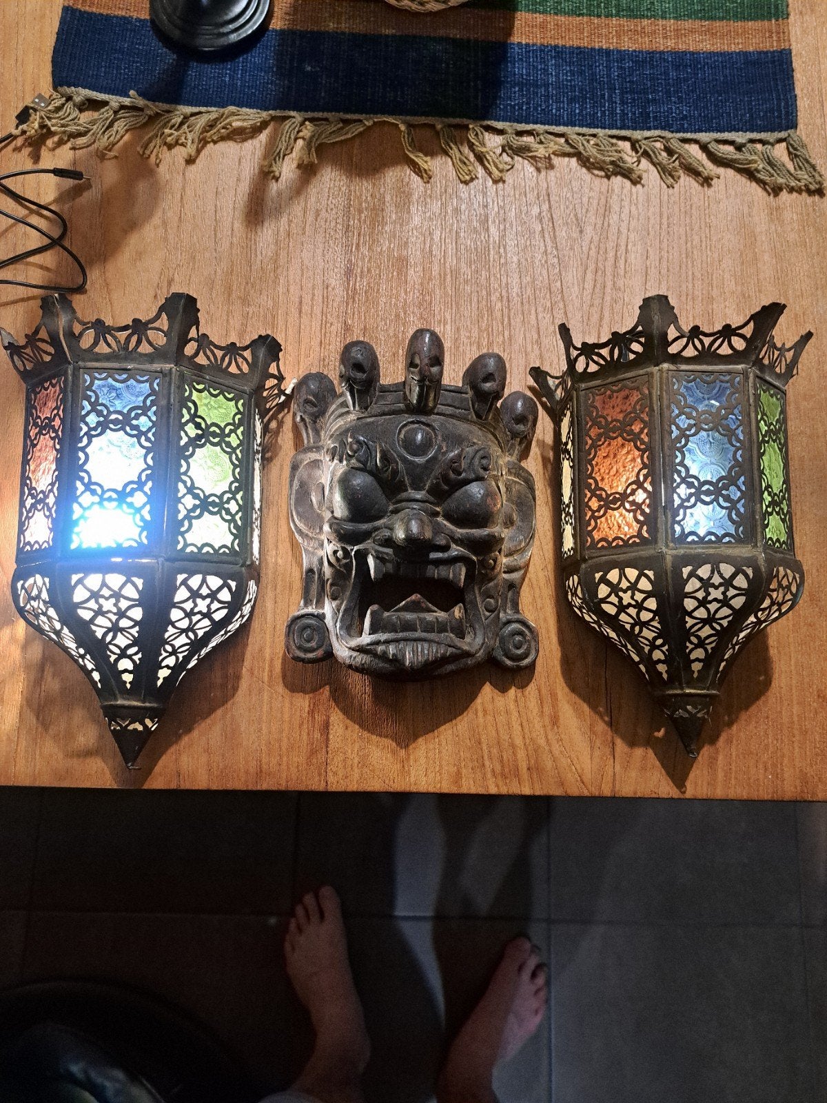 2 Marokkaanse lamp/kaarshouders, Huis en Inrichting, Ophalen