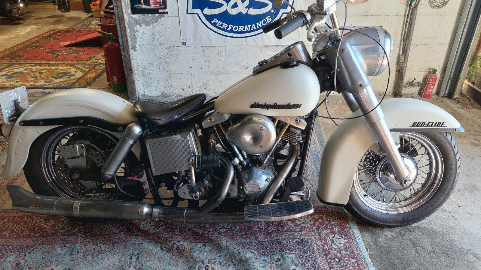 Originele Harley Shovelhead Shovel FLH 1974, Motoren, Particulier