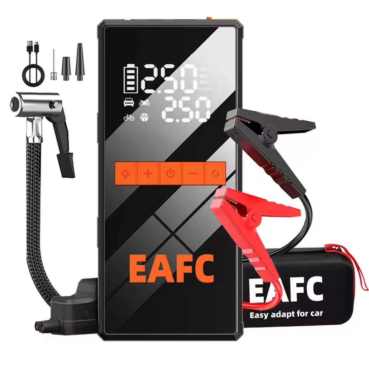 Bloc d'alimentation Jumpstarter avec pompe à air, Autos : Divers, Démarreurs de saut, Enlèvement ou Envoi, Neuf
