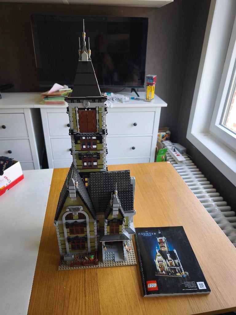 Lego haunted house, Kinderen en Baby's, Speelgoed | Duplo en Lego, Ophalen, Lego, Inclusief instructies, Zo goed als nieuw