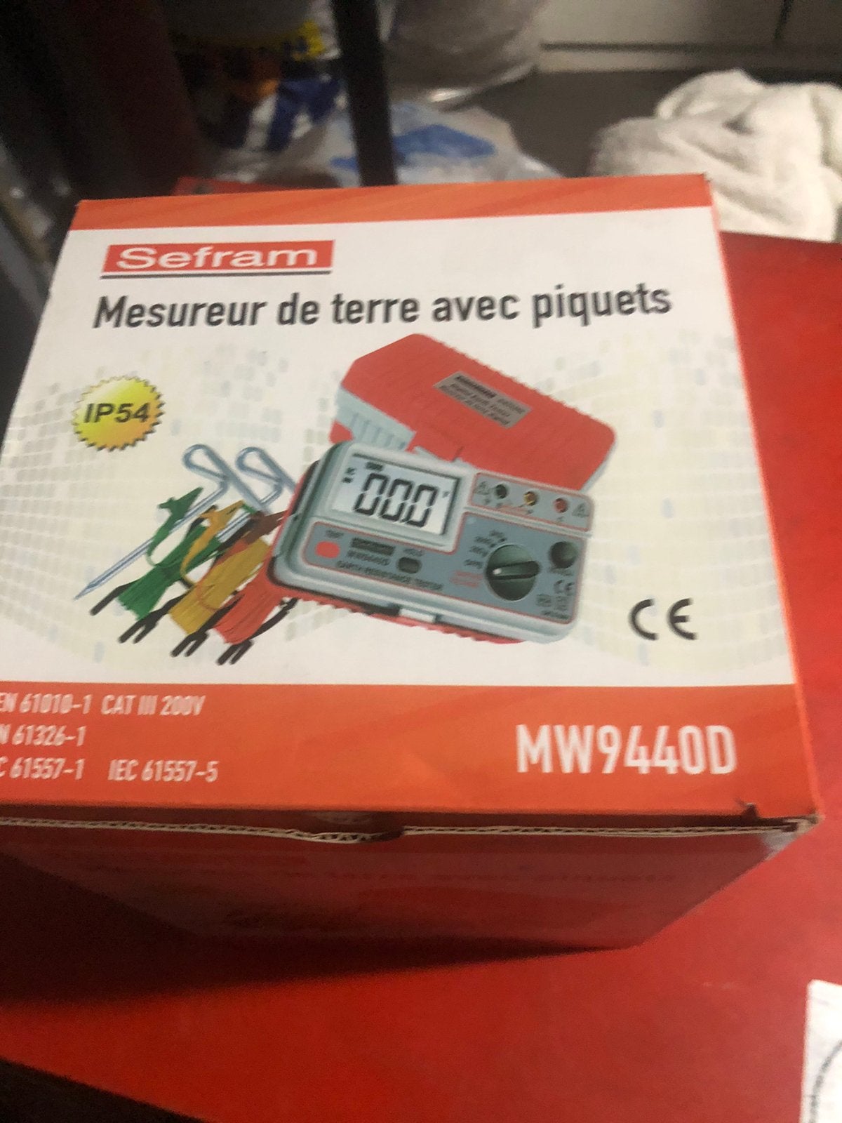 Mesureur de terre, Bricolage & Construction, Enlèvement, Neuf, Électricité