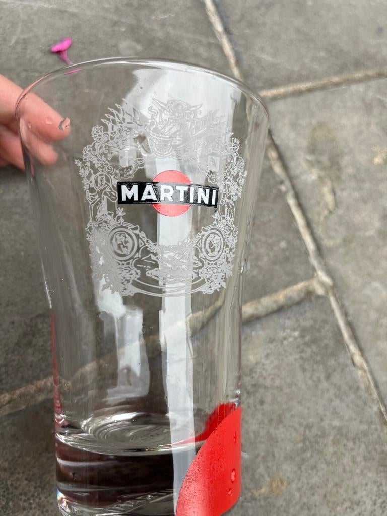 glas Martini, Verzamelen, Glas en Drinkglazen, Ophalen of Verzenden