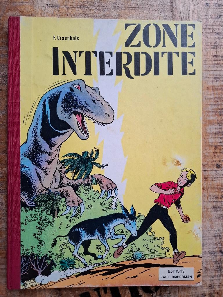 Livre BD TEDDY Zone Interdite F. CRAENHALS Ed. P. RIJPERMAN, Livres, BD, Utilisé, Une BD, Enlèvement