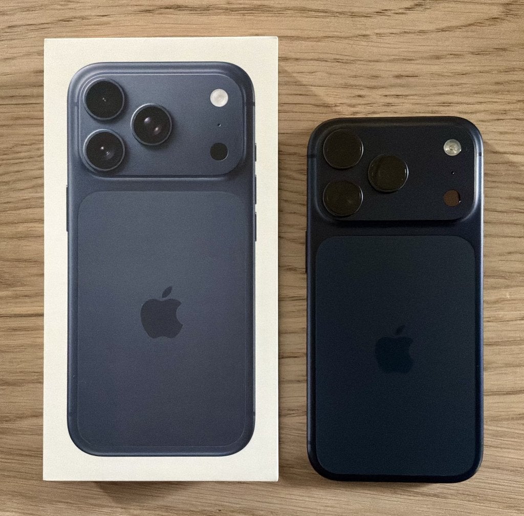 Te koop: iPhone 17 Pro 512 gb diepblauw, Telecommunicatie, Ophalen, Blauw, Zo goed als nieuw, Zonder simlock