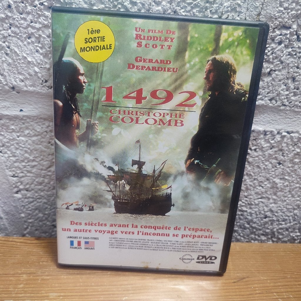 1492 : CHRISTOPHE COLOMB - dvd (Ridley Scott), Enlèvement ou Envoi, Utilisé, Anglais