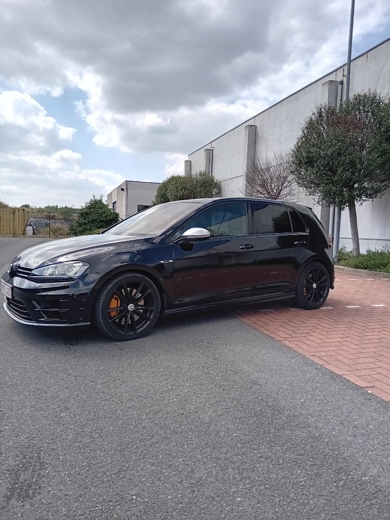 Golf 7R, Automaat, 4 cilinders, Zwart, Leder