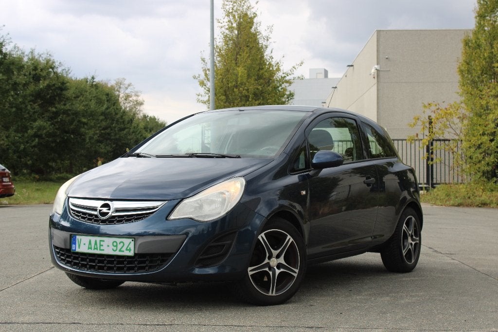 Opel Corsa 1.2 Enjoy Edition, Auto's, Voorwielaandrijving, 4 cilinders, Blauw, 1229 cc