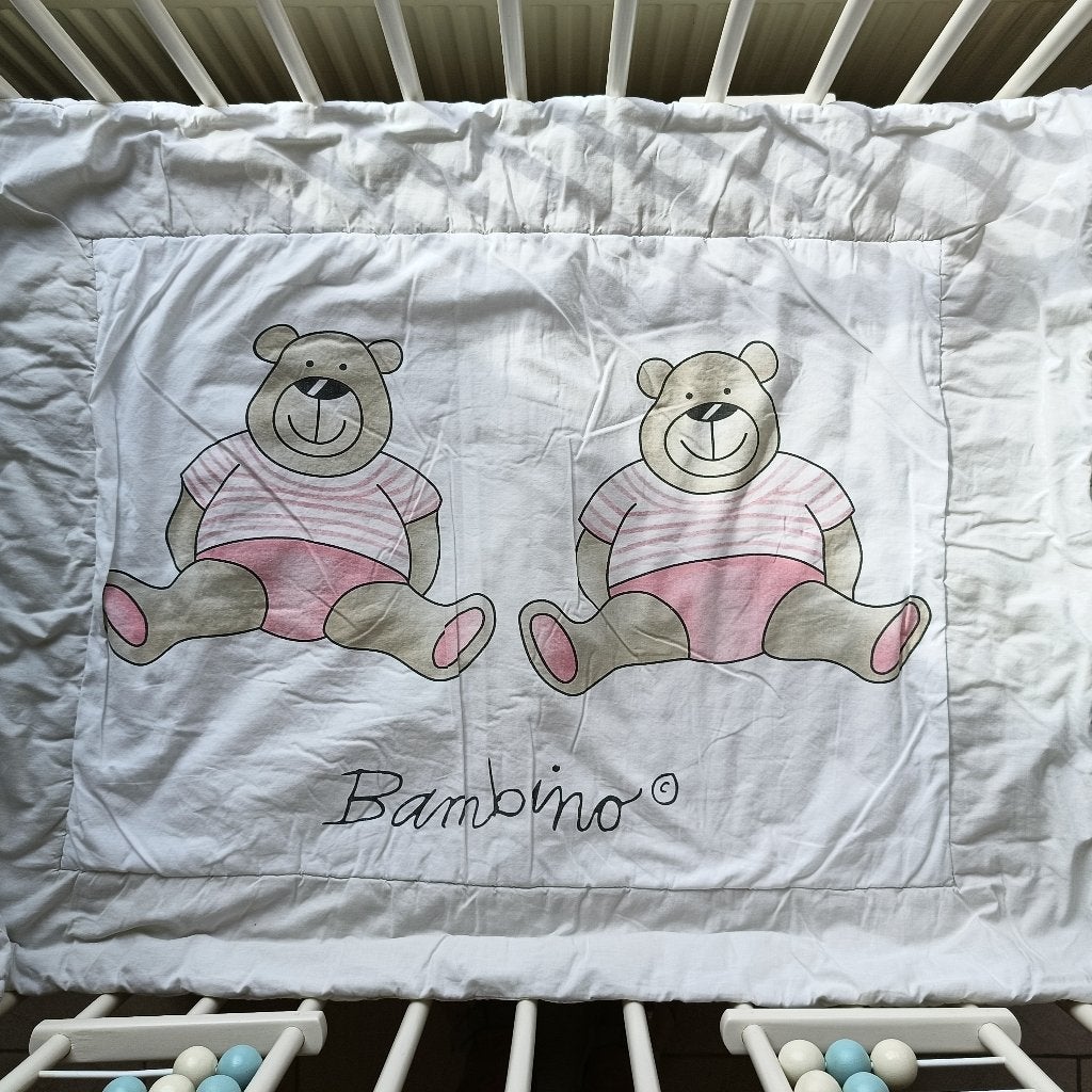 schattige parklegger 'Bambino', Ophalen, Gebruikt, Rechthoekig, Boxkleed