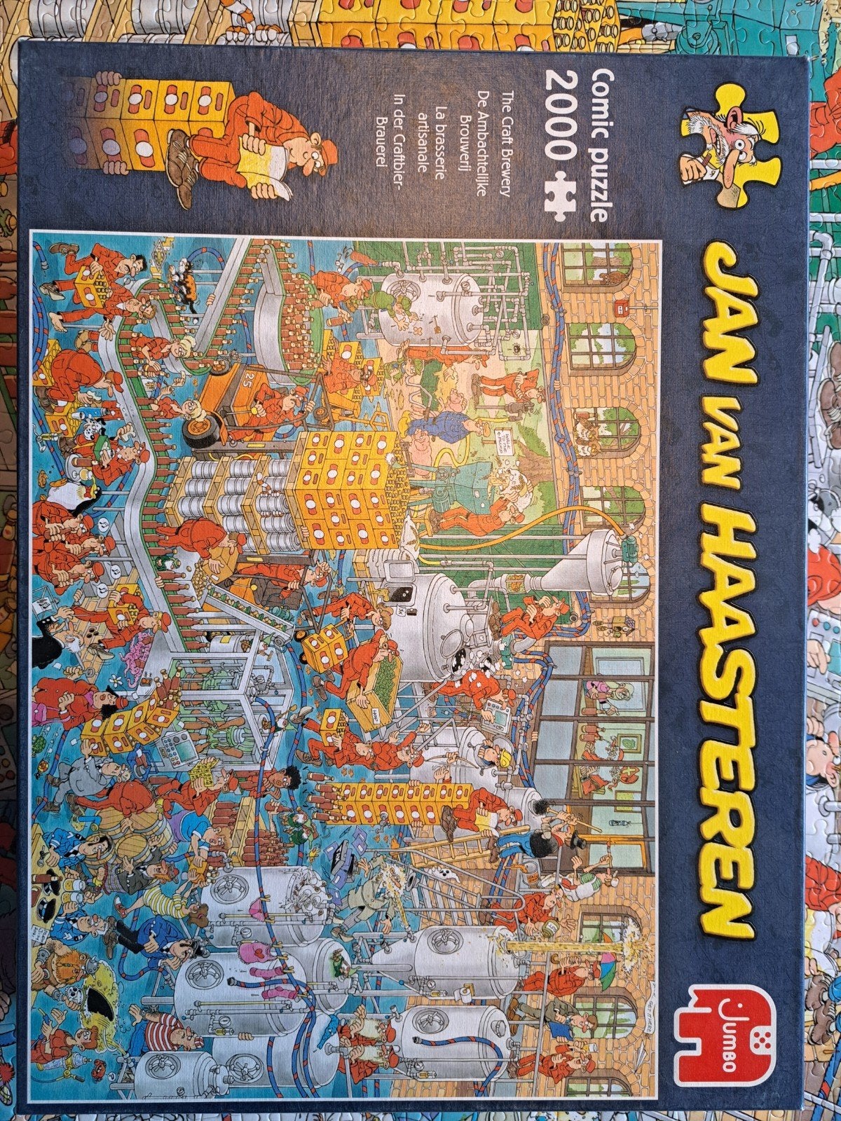 puzzel jan van haasteren 2000 stuks, Enlèvement