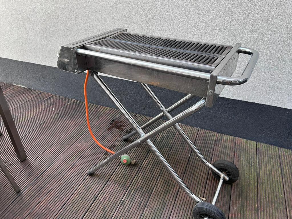 Top werkend gas bbq, Ophalen, Zo goed als nieuw