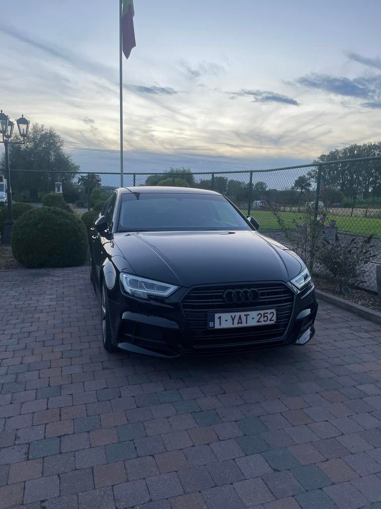 Audi A3 2020/S line Ext| Virtual Cockpit | Zetelverwarming, Auto's, Euro 5, Zwart, Leder, 5 deurs